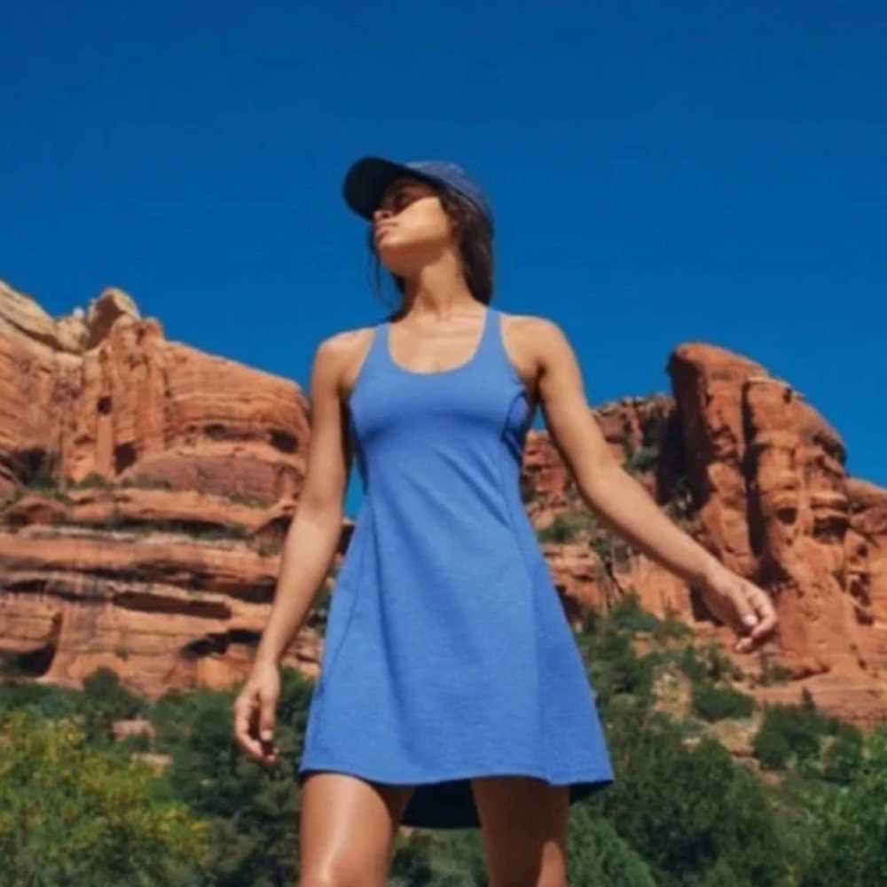 Outdoor Voices Doing Things Dress - NWT -Exercise Dress in Deep Ultramarine Blue